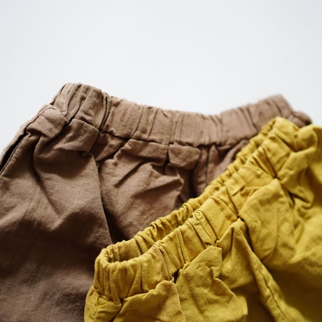 daily cotton linen halfpants (2346)