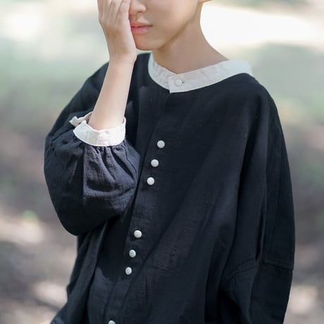 niko button shirt "キッズサイズ” (2380)