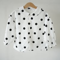 dot blouse  (2555)