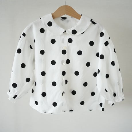 dot blouse  (2555)