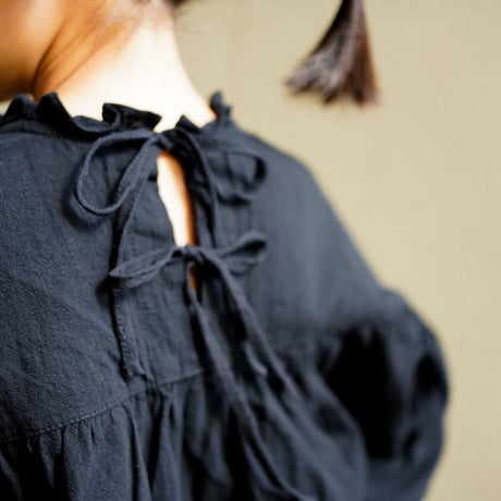 niko 2way ribbon blouse (2379)