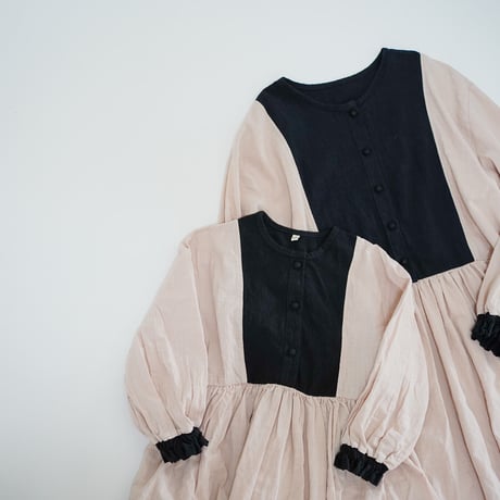 niko two-tone dress ( 1479)
