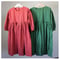 puff sleeve  long one-piece  (1005)