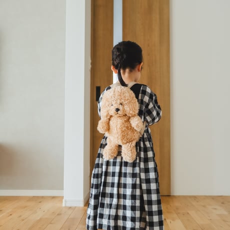 Stuffed dog backpack (2538)