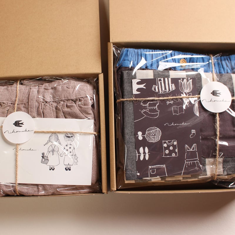 ラッピング3種類 | nikomake