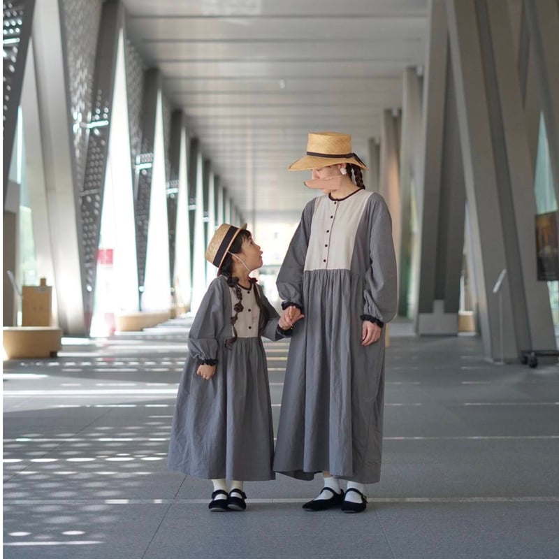 niko two-tone dress（2440） | nikomake