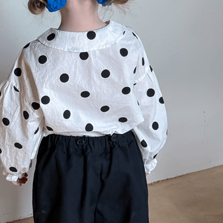 dot blouse  (2555)