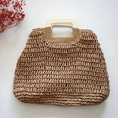 straw square bag (1454)