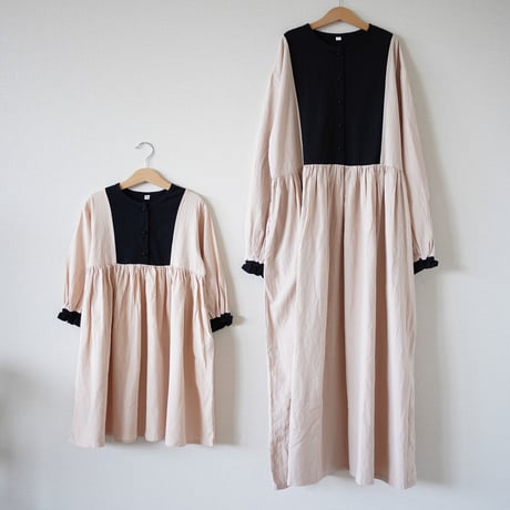 niko two-tone dress ( 1479)