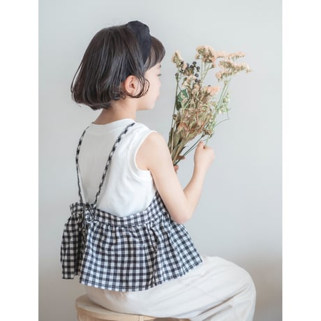 check camisole bustier　(2534)