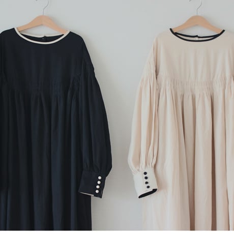 pin tuck niko one-piece ”ママサイズ” (2582)