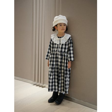 block check dress (2501)