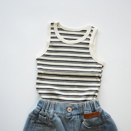 color-striped tank top (2632)