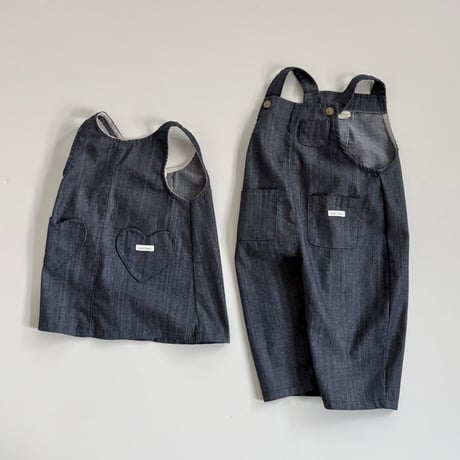 heart pocket one-piece (2605)