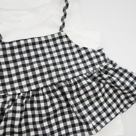 check camisole bustier　(2534)