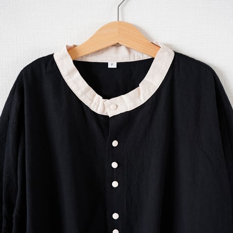niko button  shirt ”ママサイズ”　(2399）