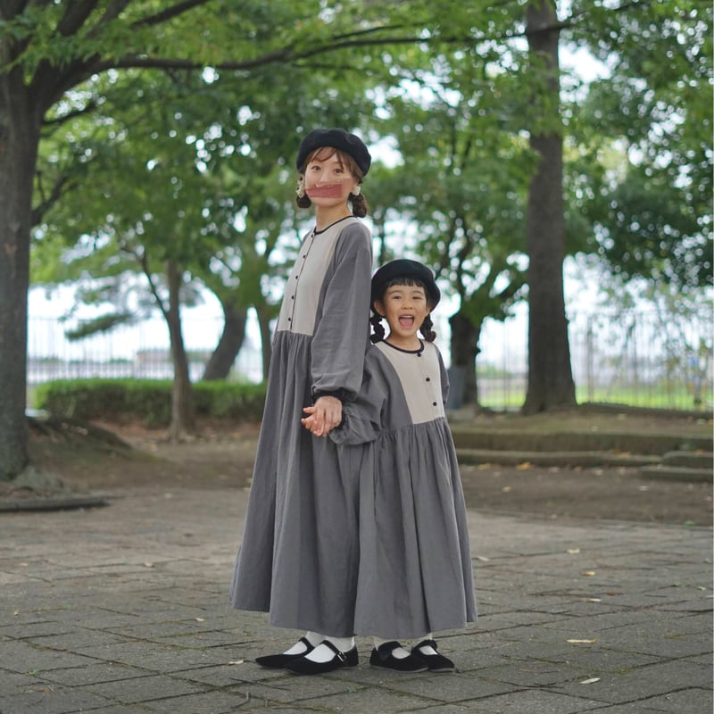 niko two-tone dress（2440） | nikomake