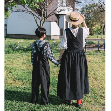 niko ２way one-piece  [black] "kids & mom" (2508)