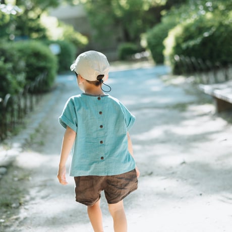 linen short pants （2623）