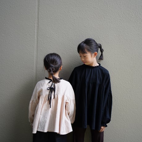 niko 2way ribbon blouse (2379)