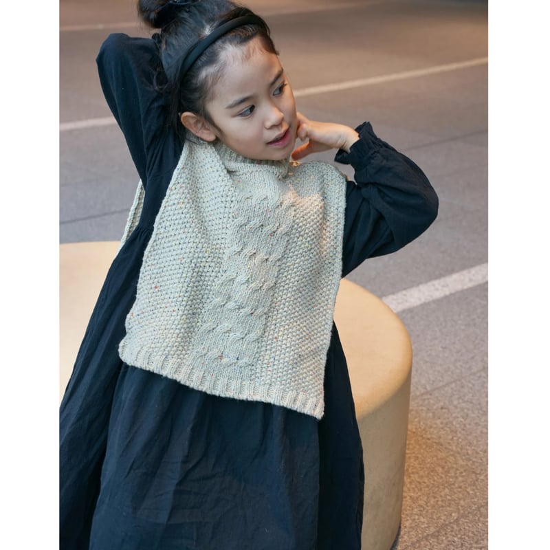 Knit vest (2558) | nikomake