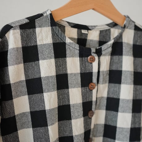 block check dress (2501)