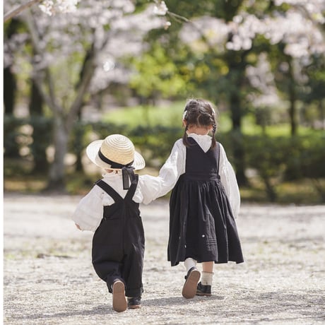 niko ２way one-piece  [black] "kids & mom" (2508)