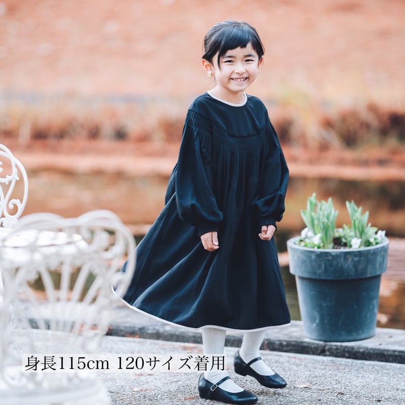 nikomake ピンタックワンピース　ミントグリーン　 130 110 姉妹 harenohi pin tuck one-piece 