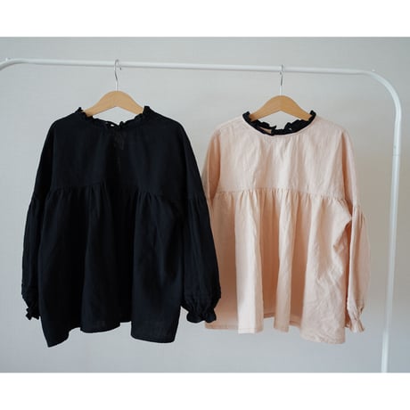 niko 2way ribbon blouse (2379)