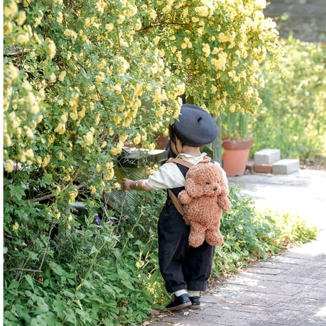 Stuffed dog backpack (2538)