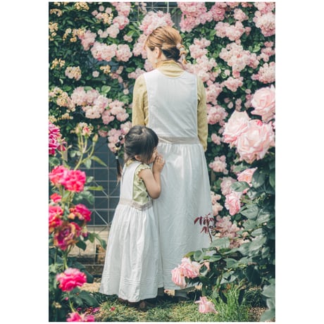 niko ２way one-piece [ white ＆ beige ]  (2531)