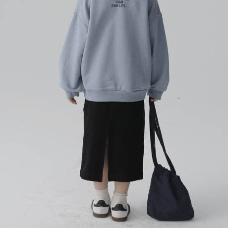 rib skirt "kids & mama" (2516)