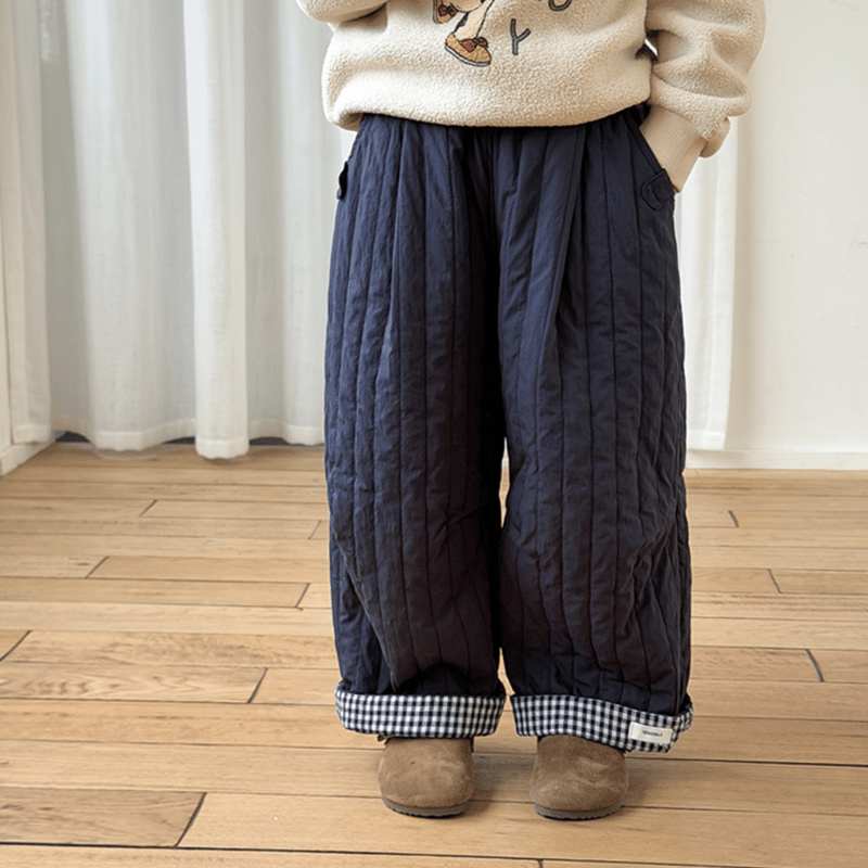 Checkered hem hot pants (2602) | nikomake