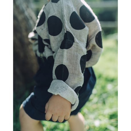 dot wide pullover   (1008)