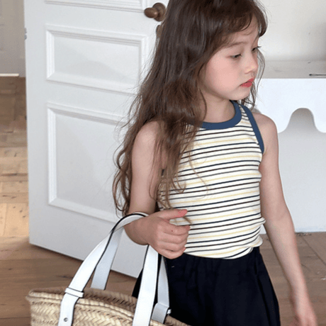 color-striped tank top (2632)