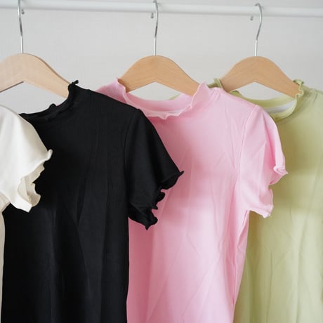 short sleeve mellow cut sew (2546)