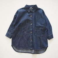tunic denim shirt  (2613)