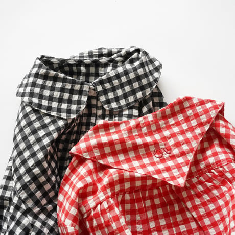 triangular collar blouse(2513)