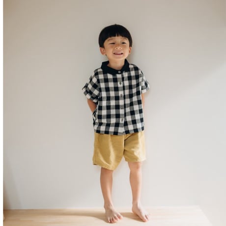 daily cotton linen halfpants (2346)
