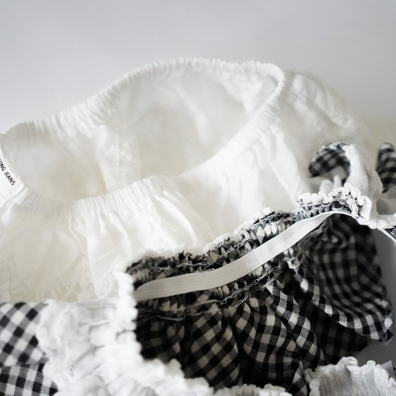 フリルホワイト　1点 期間限定10％OFF／ 太幅サテンボックスフリルレース（650BF） 3