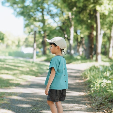 linen short pants （2623）