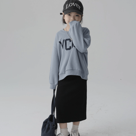 rib skirt "kids & mama" (2516)