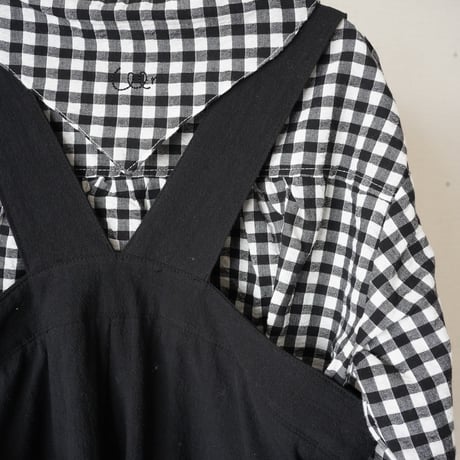 triangular collar blouse(2513)