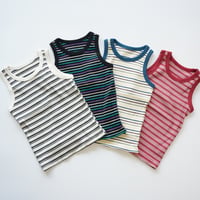 color-striped tank top (2632)