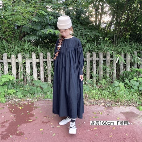 pin tuck niko one-piece ”ママサイズ” (2582)