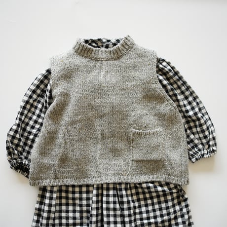 knit vest  (2385)