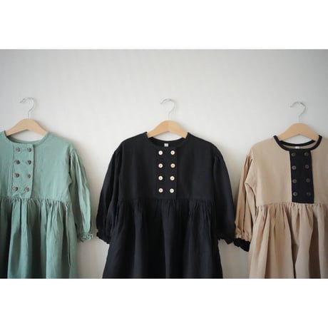 double button niko one-piece (2438)