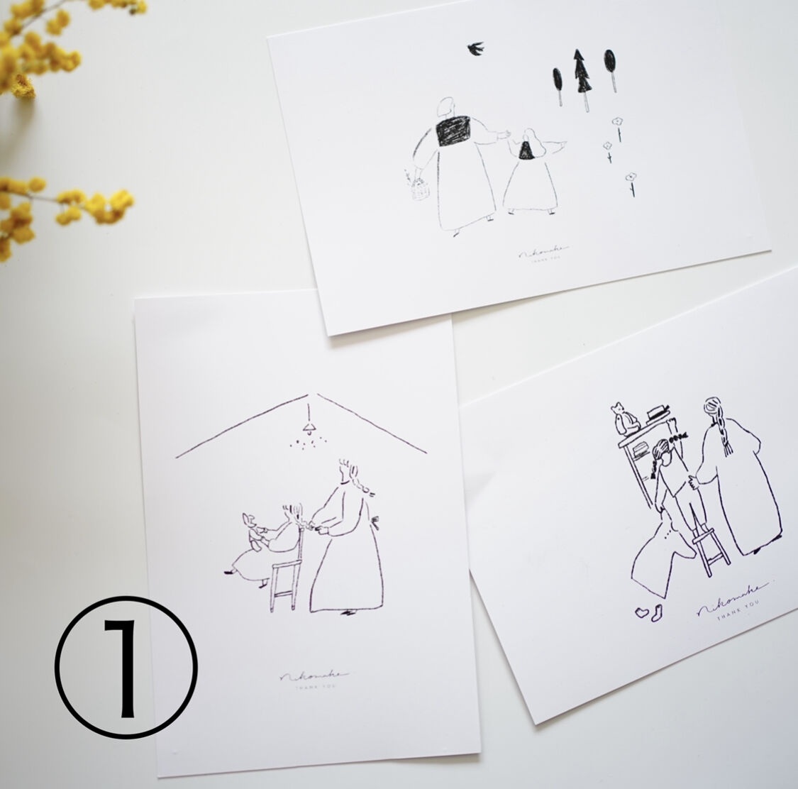 ラッピング3種類 | nikomake