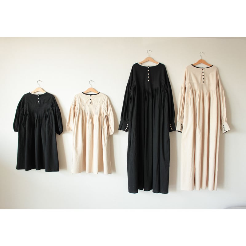 pin tuck niko one-piece ”ママサイズ” (2582) | nikomake