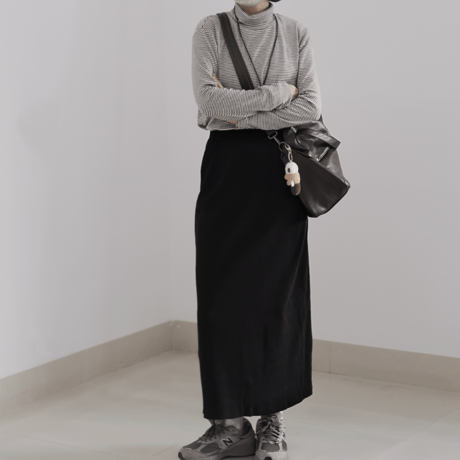 rib skirt "kids & mama" (2516)